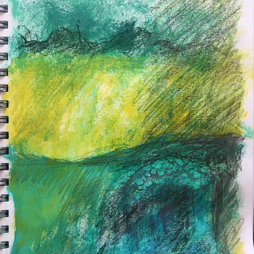 fran farrar, sketchbook, abstract sketches, sketches