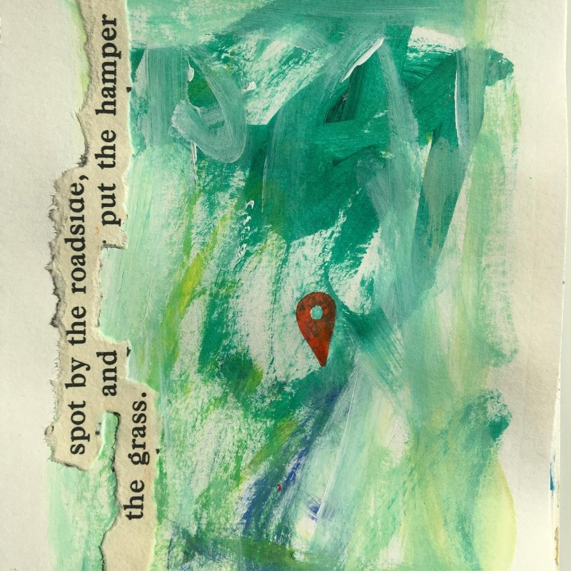 fran farrar, sketchbook, sketches, collage, painting, artist