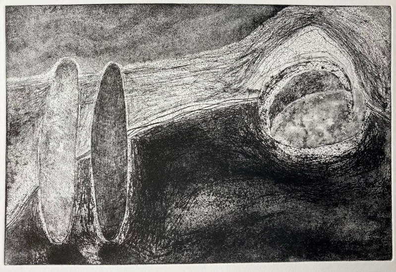 fran farrar, printmaker, printmaking, copper etching, etching