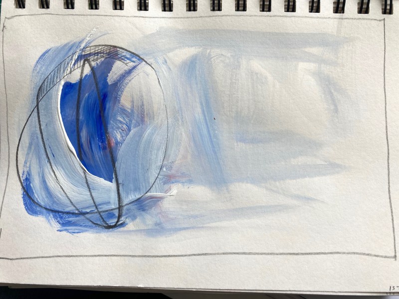 fran farrar, abstract sketchbook, sketchbook, sketches