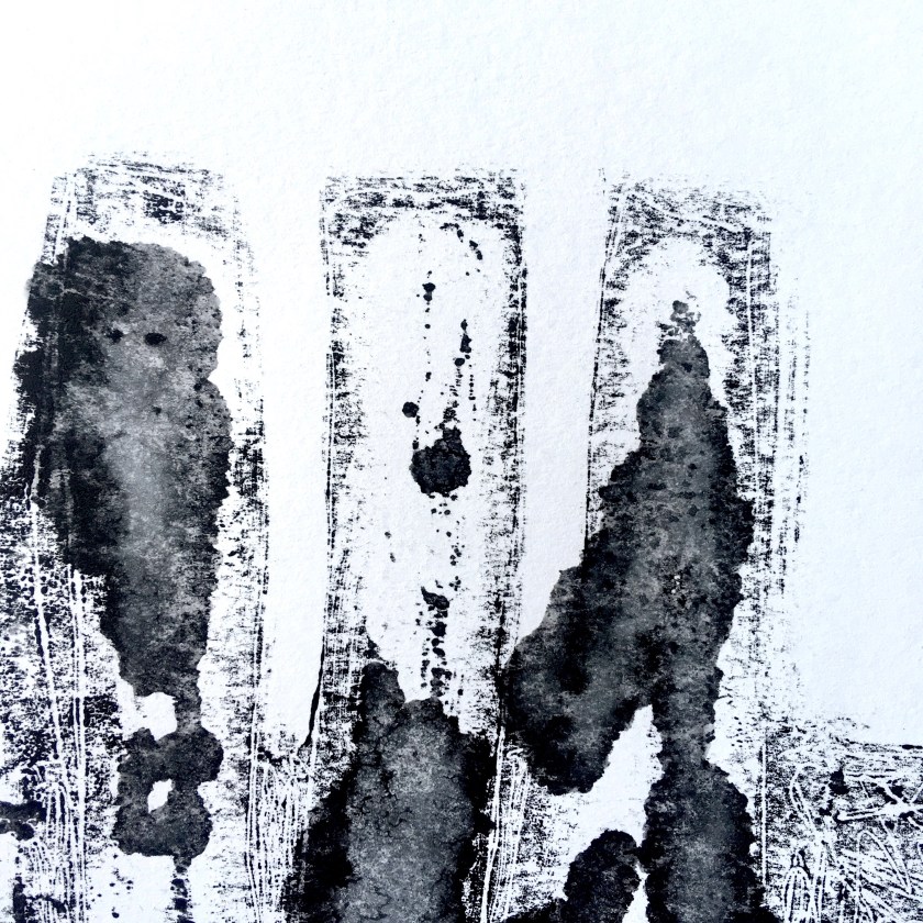 fran farrar, monotype, printmaker, printmaking sketchbook