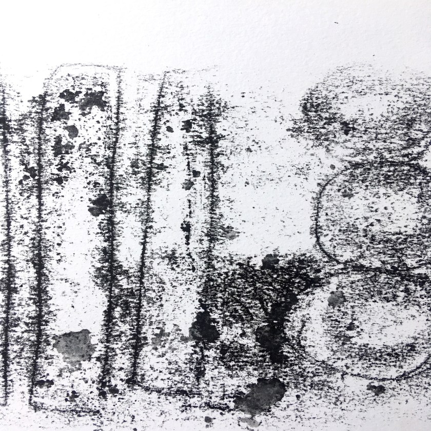 fran farrar, monotype, printmaker, printmaking sketchbook