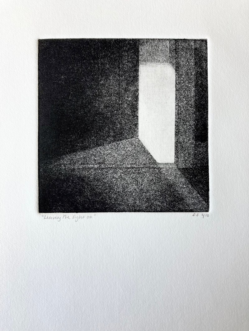 fran farrar, copper etching, covid art