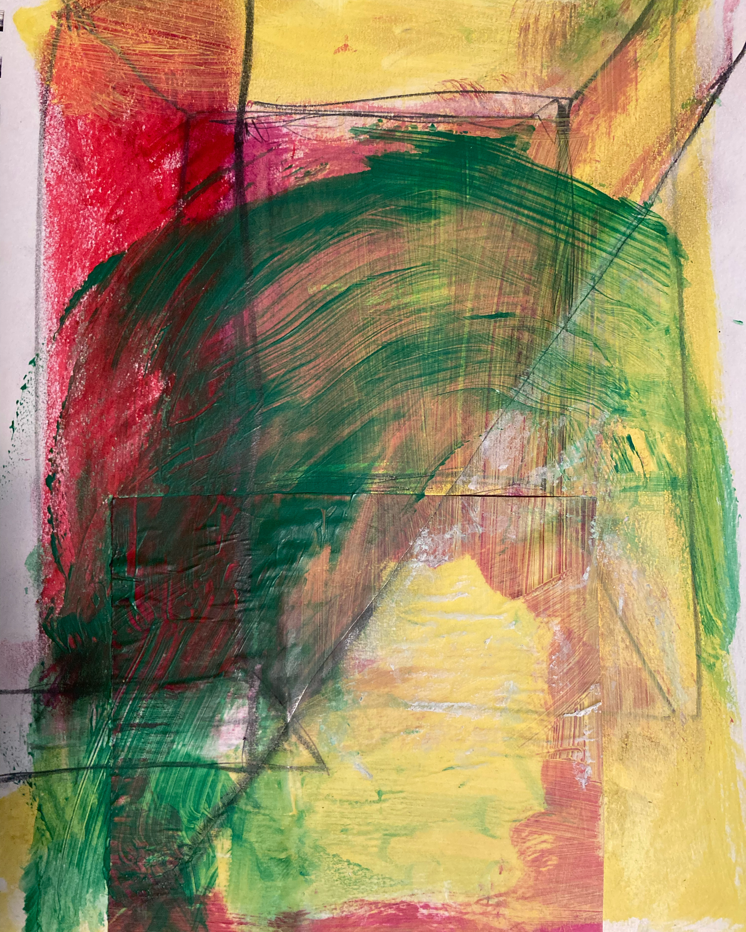 Fran Farrar, Sketchbook, sketches, abstract art