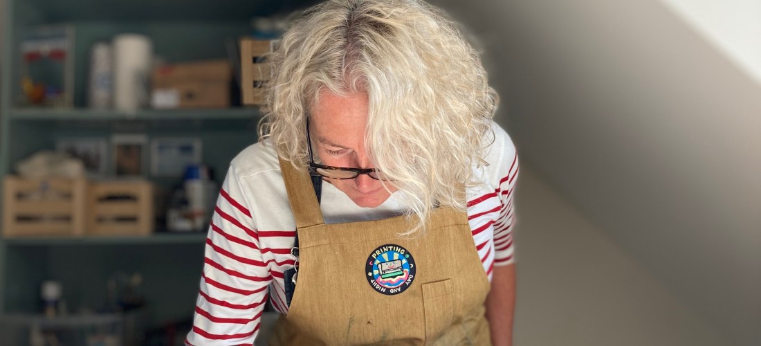 Fran Farrar, Printmaker, printmaking, etching