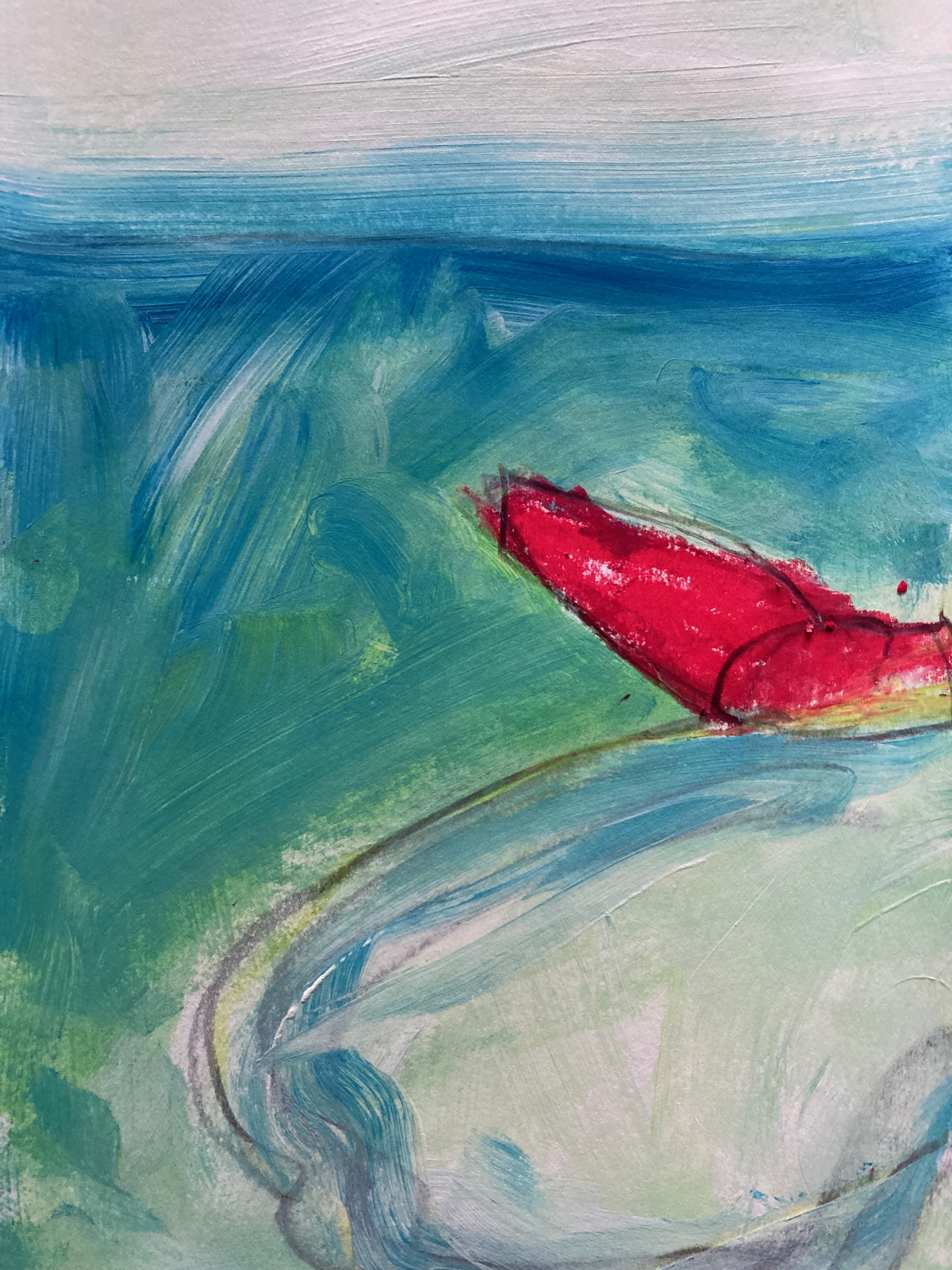 fran farrar, sketchbook, mixed media