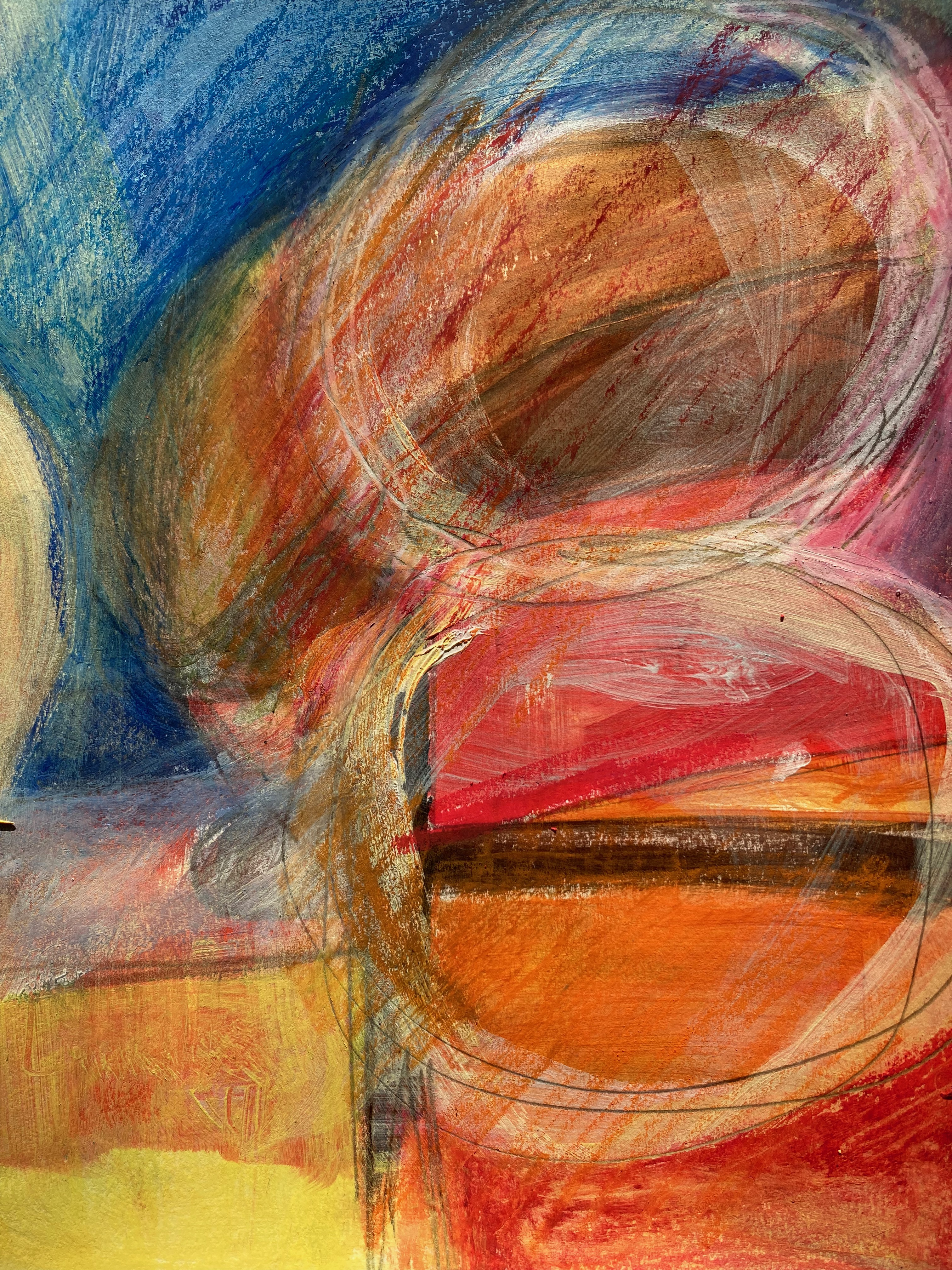 fran farrar, sketchbook, mixed media