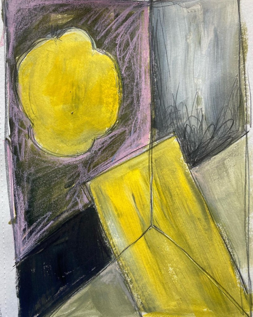 Fran Farrar; sketchbook; abstract art