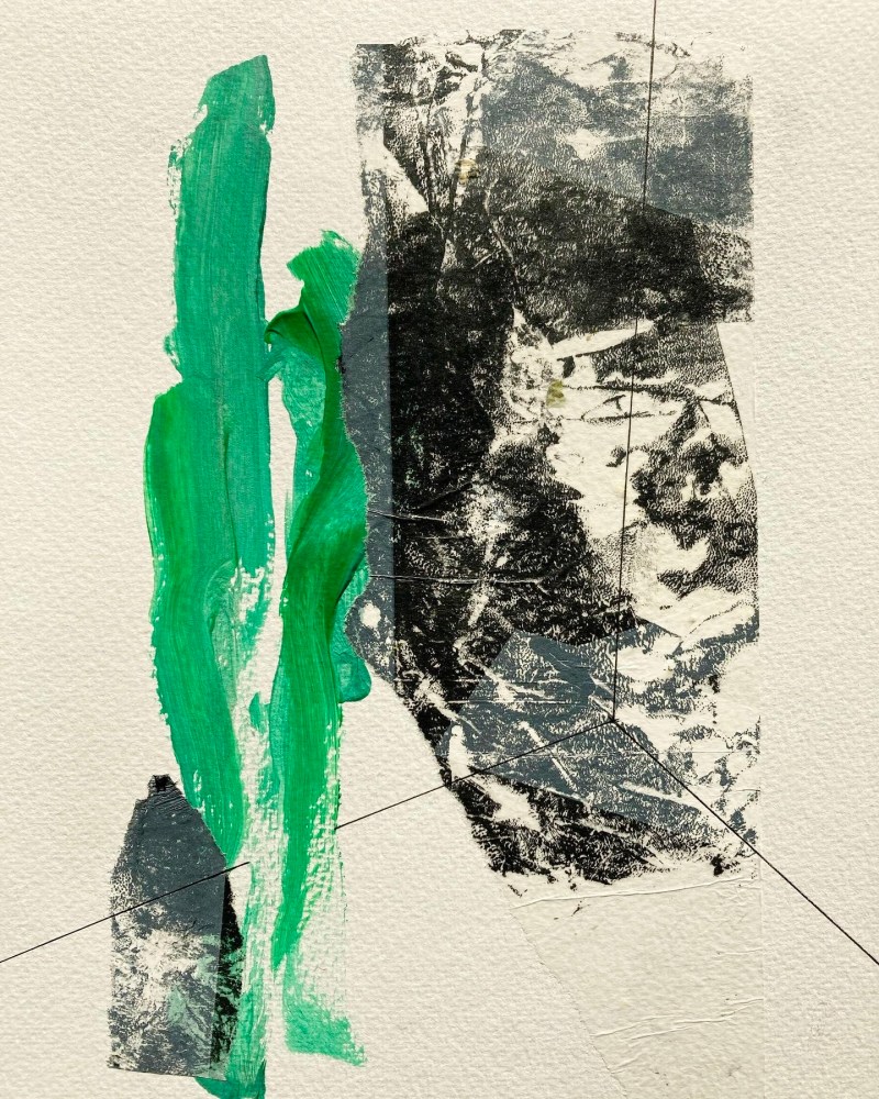 Fran Farrar; abstract printmaking; abstract art