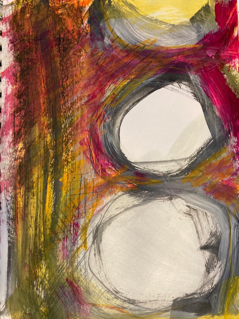 fran Farrar; sketchbook; abstract art