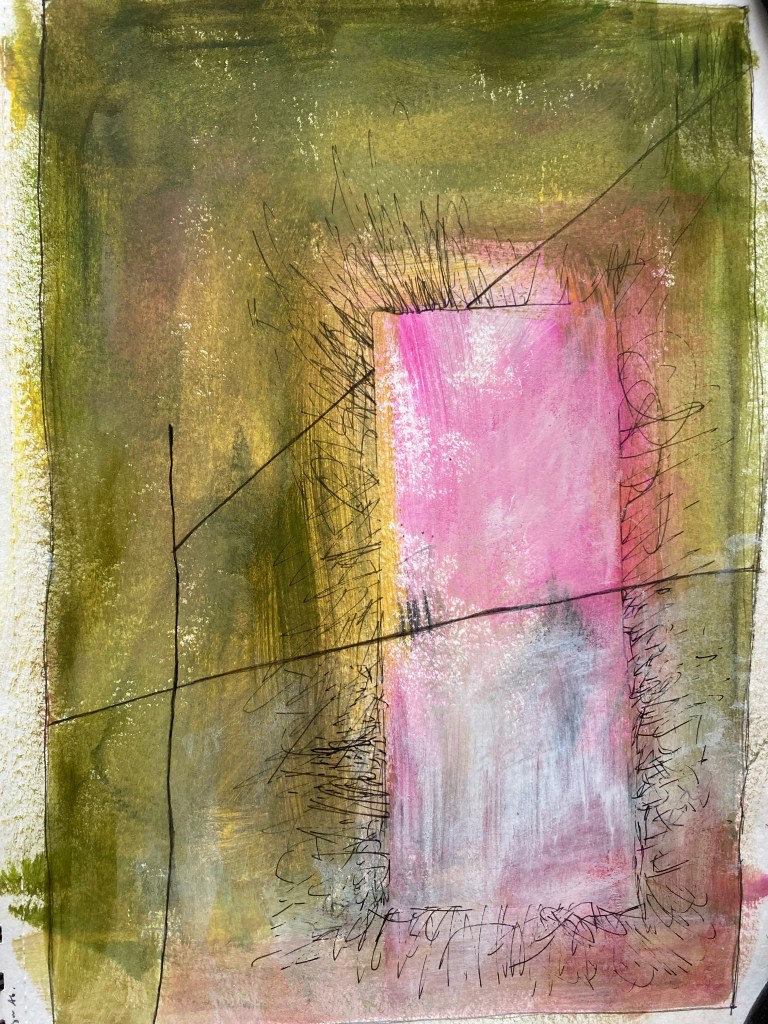 Wymondham abbey; fran Farrar; sketchbook