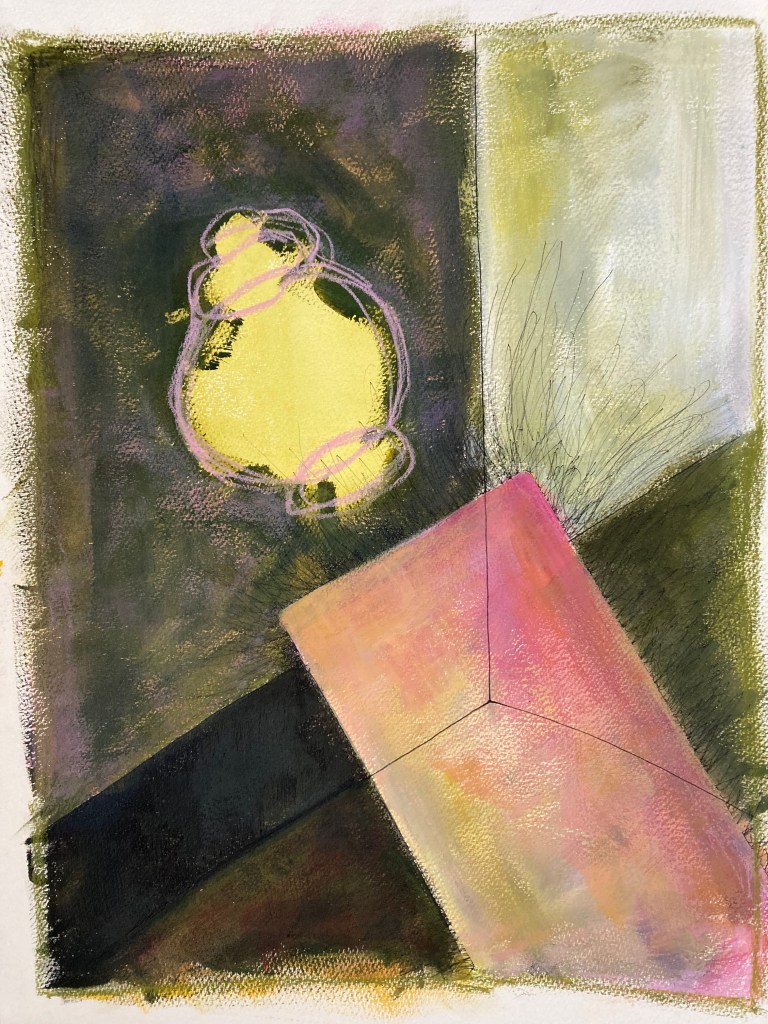 Fran Farrar; sketchbook; abstract art