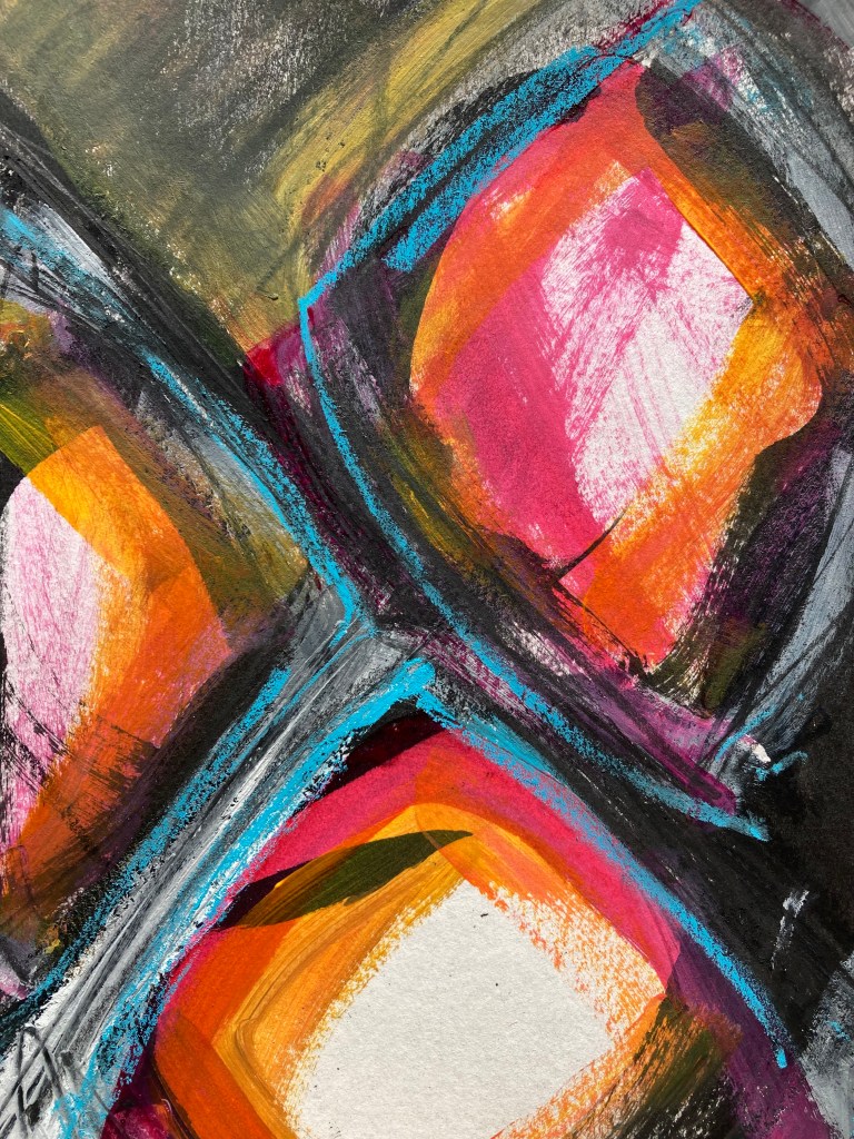 fran Farrar; sketchbook; abstract art