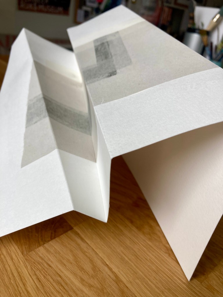 Fran Farrar, printmaker, paper manipulation