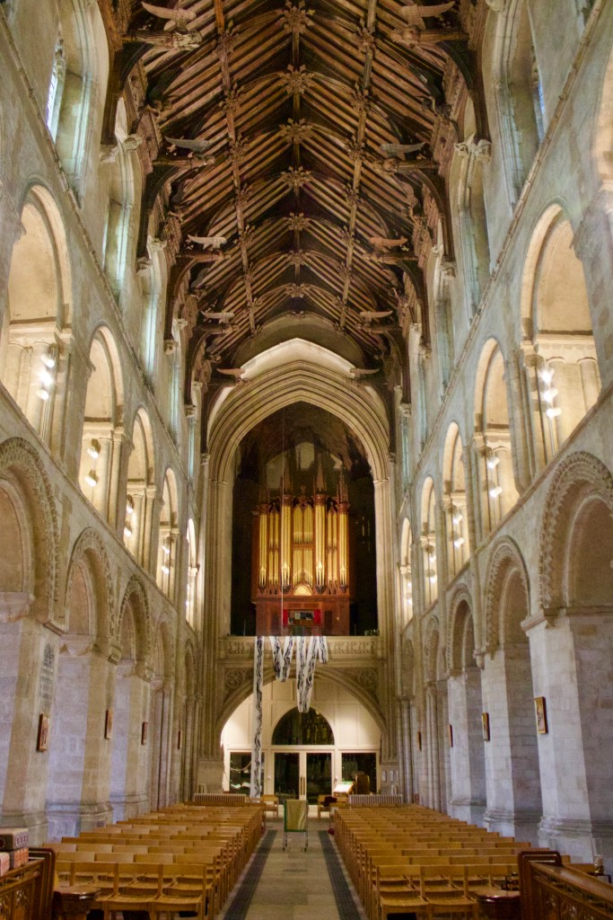 Fran Farrar, Printmaker, Print installation, Wymondham Abbey, artist residency