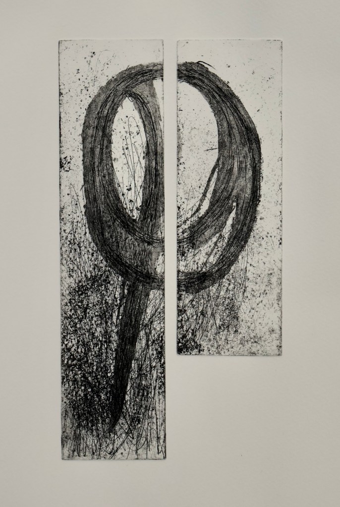 Fran Farrar, copper etching, printmaker, printmaking