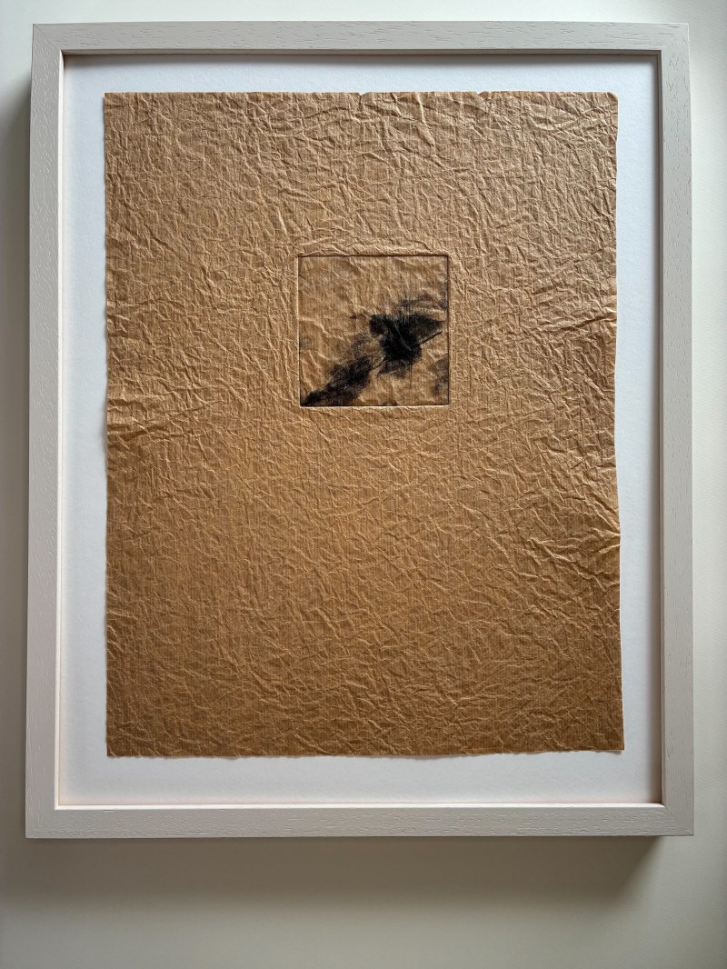 copper etching, Fran Farrar, printmaking, abstract print